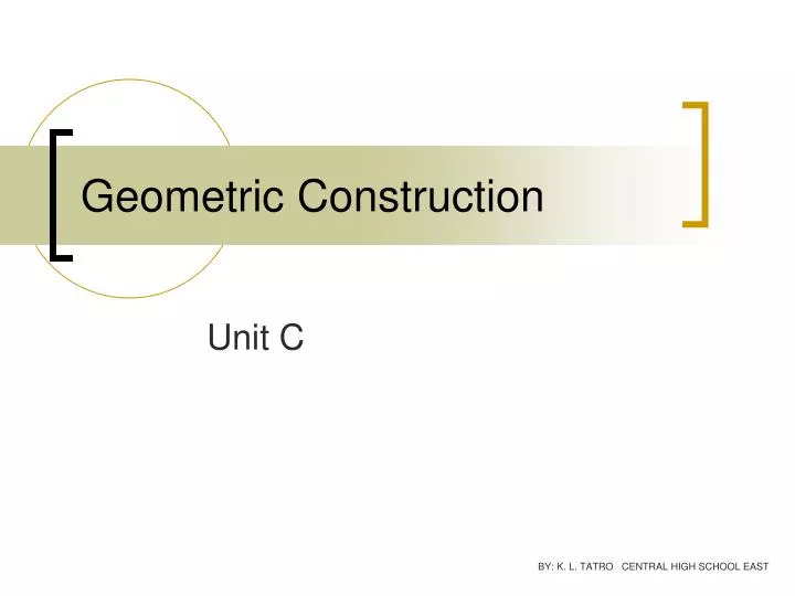 geometric construction