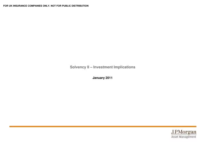 solvency ii investment implications