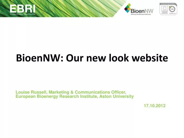 bioennw our new look website