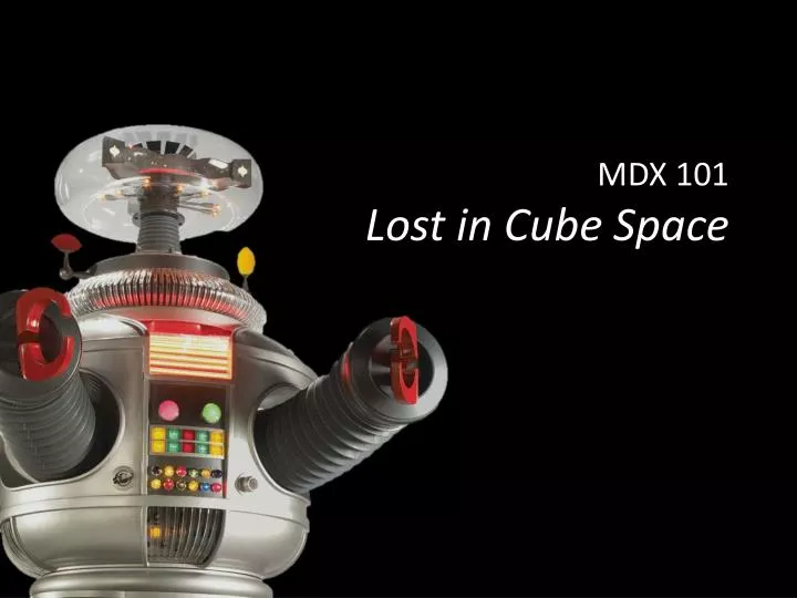 mdx 101 lost in cube space