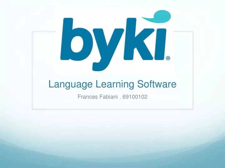 language learning software