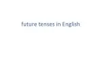 future tenses in English - slide 1
