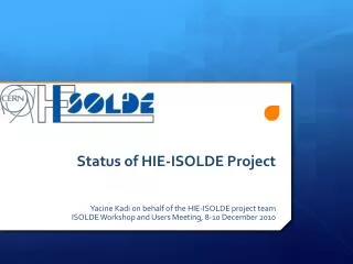 Status of HIE-ISOLDE Project