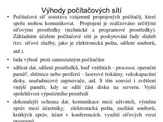 v hody po ta ov ch s t
