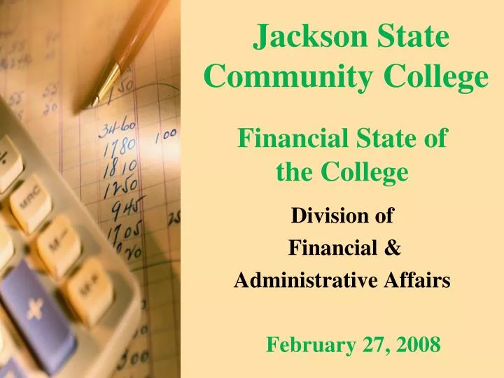 jackson state community college