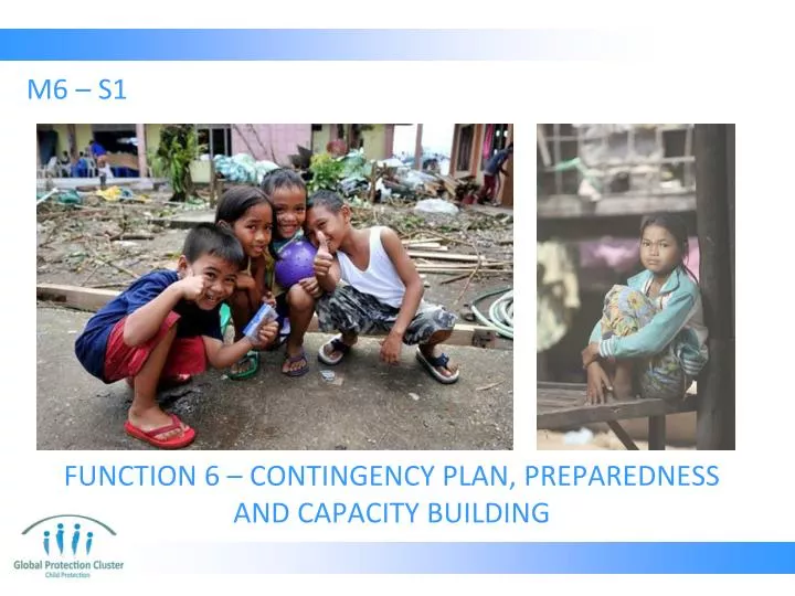 function 6 contingency plan preparedness and capacity building