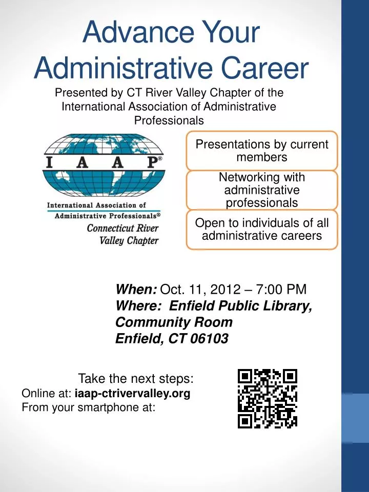 advance your administrative career