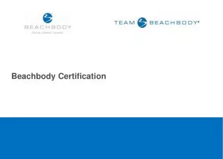 Beachbody Certification