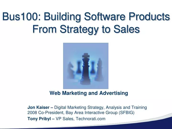 bus100 building software products from strategy to sales
