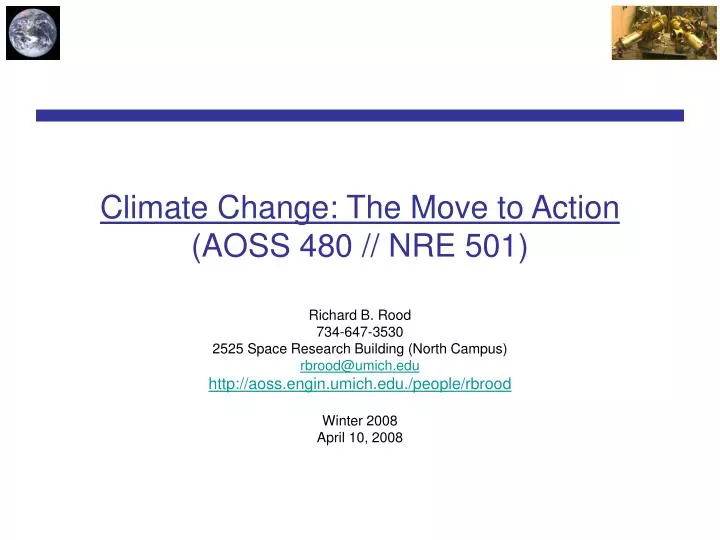 climate change the move to action aoss 480 nre 501