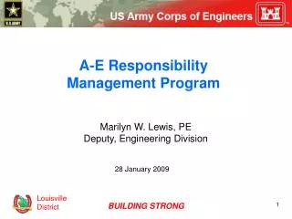 A-E Responsibility Management Program