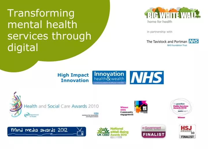 transforming mental health services through digital