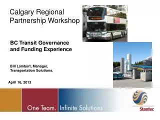 Calgary Regional Partnership Workshop