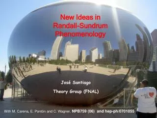 New Ideas in Randall-Sundrum Phenomenology