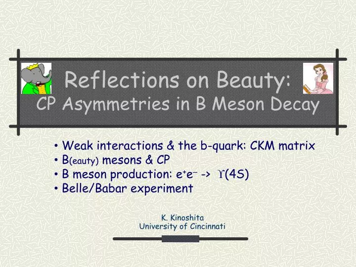 reflections on beauty cp asymmetries in b meson decay