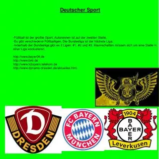 Deutscher Sport