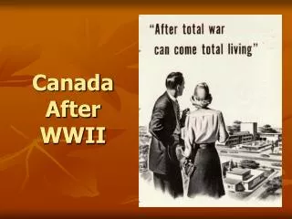 Canada After WWII