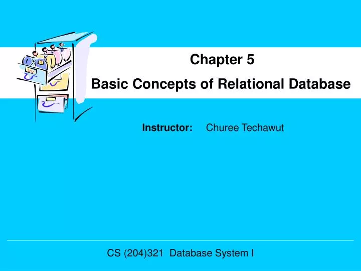 basic concepts of relational database