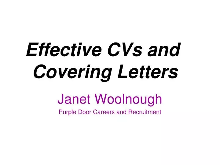janet woolnough purple door careers and recruitment
