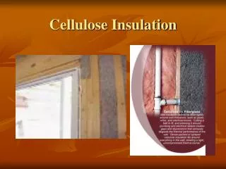 Cellulose Insulation