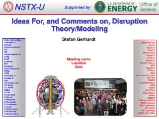 Ideas For, and Comments on, Disruption Theory/Modeling