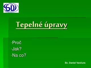 tepeln pravy