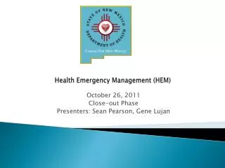Health Emergency Management (HEM)