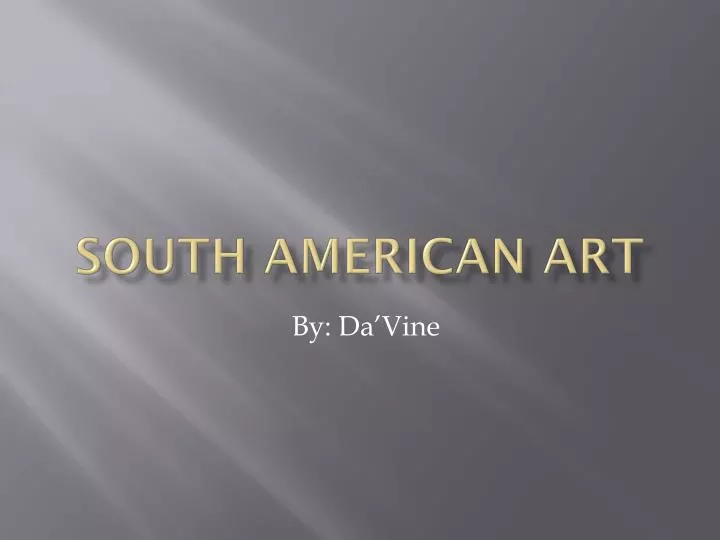 south american art