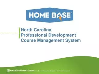 North Carolina Professional Development Course Management System