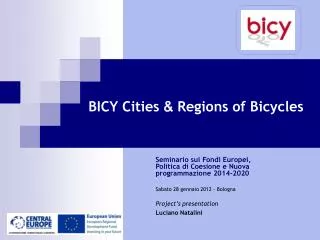 BICY Cities &amp; Regions of Bicycles