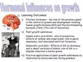 Hormonal Influences on growth