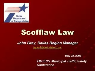 Scofflaw Law