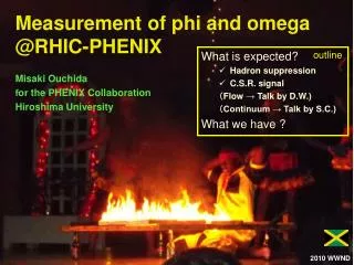 Measurement of phi and omega @RHIC-PHENIX