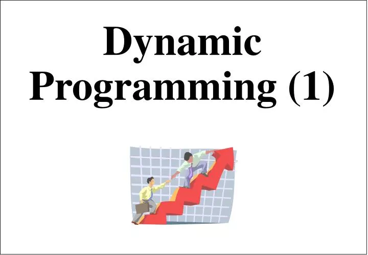 dynamic programming 1