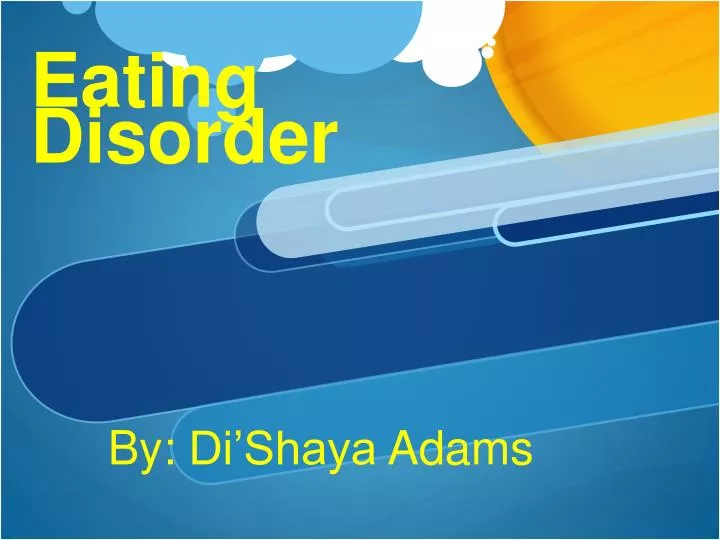 eating disorder