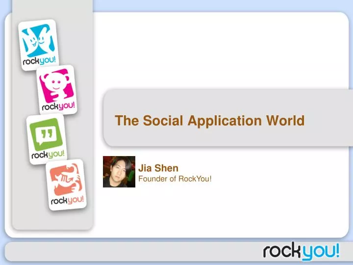 the social application world