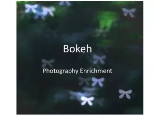 Bokeh
