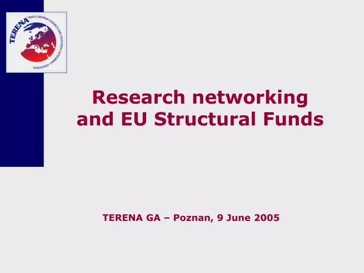 research networking and eu structural funds