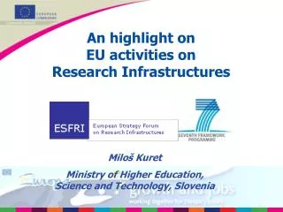 An highlight on EU activities on Research Infrastructures
