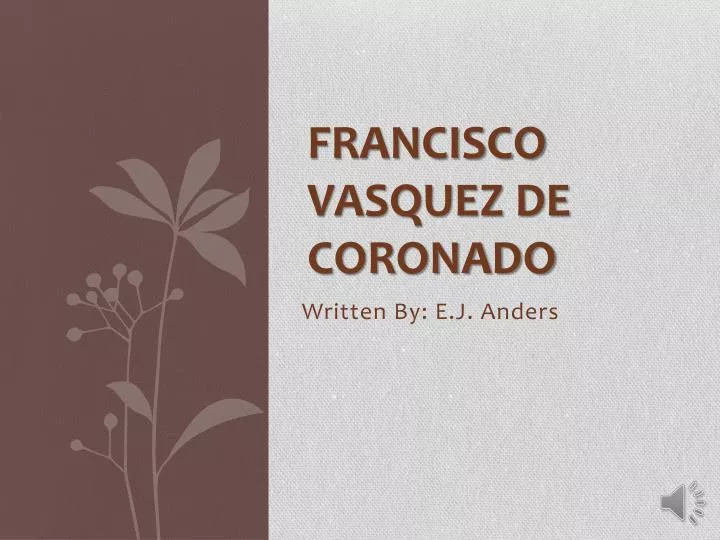 francisco vasquez de coronado