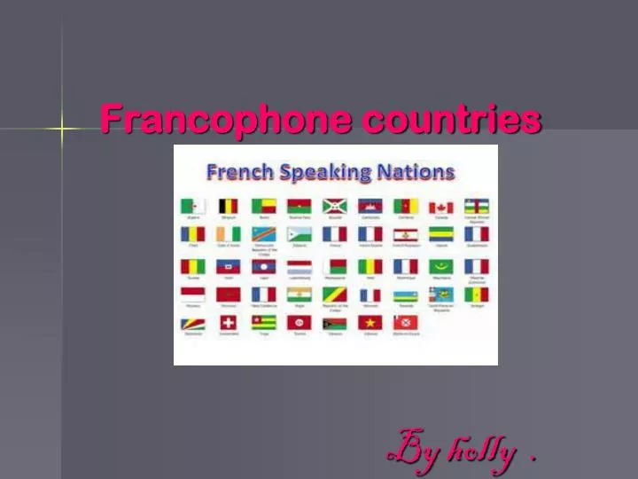 francophone countries