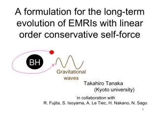 A formulation for the long-term evolution of EMRIs with linear order conservative self-force