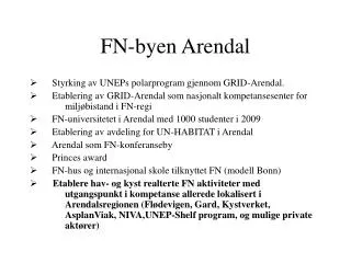fn byen arendal