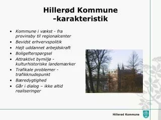 hiller d kommune karakteristik