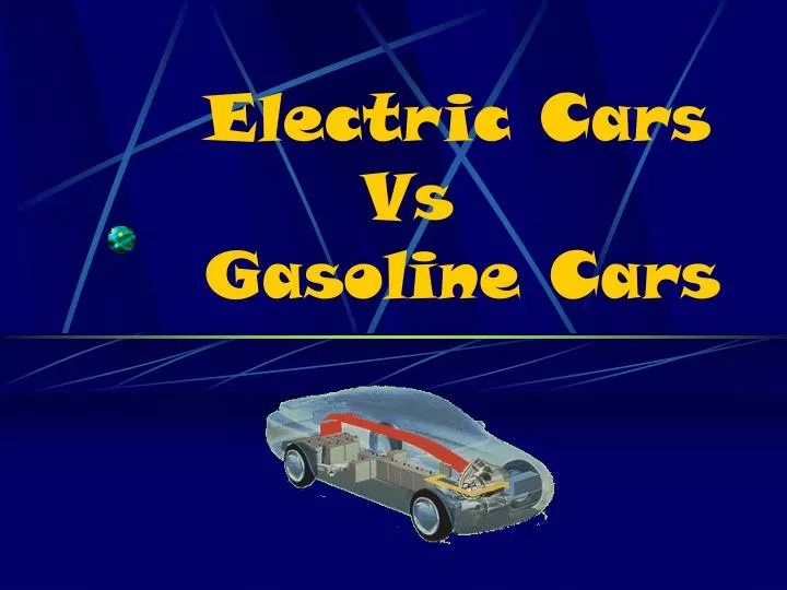 electric cars vs gasoline cars