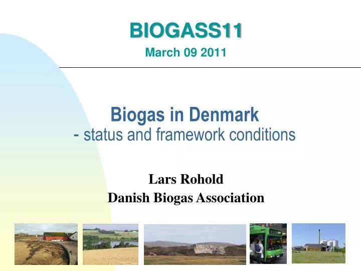 biogas in denmark status and framework conditions