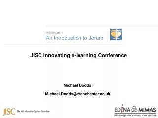 Presentation An Introduction to Jorum