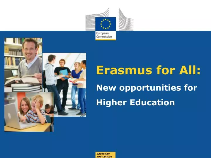 erasmus for all new opportunities for higher education