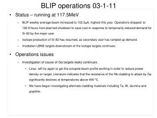 BLIP operations 03-1-11