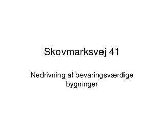 skovmarksvej 41